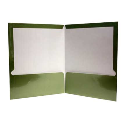 Showfolio Oxford Carta Verde Metalico C/25 - 5049560 FullOffice.com