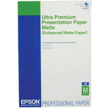 Epson Enhanced Matte Paper, DIN A3+, 192 g/m², 100 hojas medios de comunicación de gran formato 32,9 mm 260 µm 192 g/m² Mate