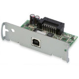 Epson UB-U03II tarjeta o adaptador de interfaz Interno USB 2.0, Negro, Verde, Acero inoxidable