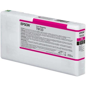 Epson T9133 Vivid Magenta Ink Cartridge (200ml) Cartucho de Tinta Tinta a base de pigmentos Impresión por inyección de tinta 1 pieza(s) 1
