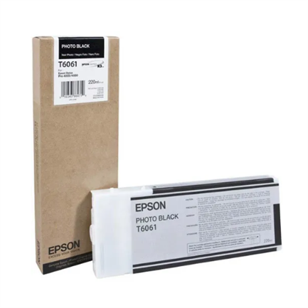 Tinta Epson Stylus Negro Pro 4800 220Ml - T606100