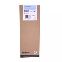 Epson T6065 cartucho de tinta 1 pieza(s) Original Cian claro, Tinta a base de pigmentos, 220 ml