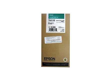 Tinta Epson Stylus Pro 4900 Verde  (200 Ml.) - T653B00