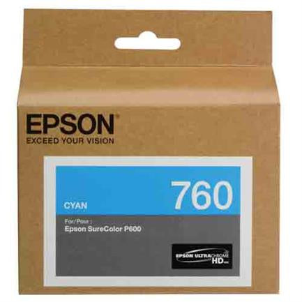 Tinta Epson Sc-P600 Cyan - T760220