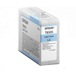 Epson Singlepack Light Cyan T850500 Cartucho de Tinta Tinta a base de pigmentos Impresión por inyección de tinta - SureColor SC-P800 1 pieza(s)