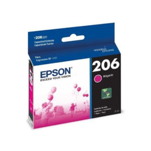 Epson T206 cartucho de tinta 1 pieza(s) Original Magenta, Un solo paquete