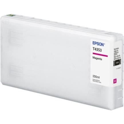 Tinta Epson Ultrachrome D6R-S 200Ml Sl-D870 Color Magenta - T43S320