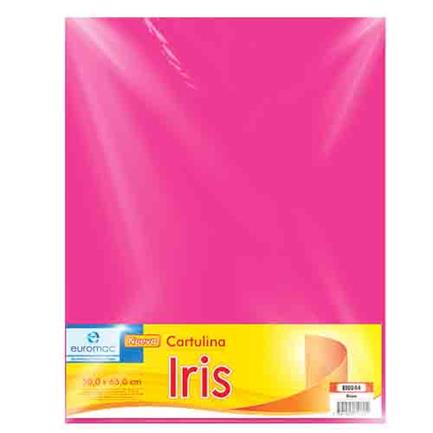 Cartulina Euromac Iris Rosa 50X65Cm C/10 - Ei0044 FullOffice.com