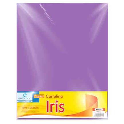 Cartulina Euromac Iris Violeta 50X65Cm C/10 - Ei0048