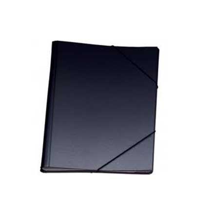 Folder Esselte Plastico Oxford Negro Con Solapa - F314 FullOffice.com