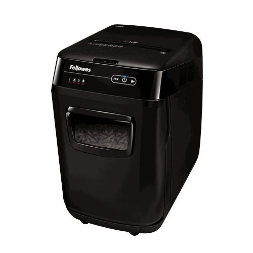 Fellowes AutoMax 200C triturador de papel Corte cruzado 60 dB 22,9 cm Negro