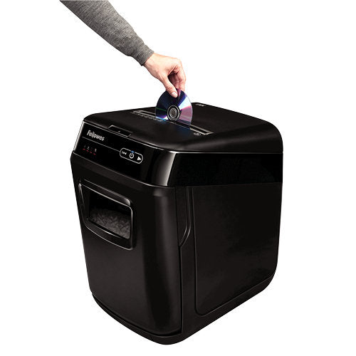 Fellowes AutoMax 130C triturador de papel Corte cruzado 60 dB Negro
