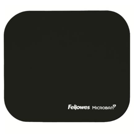 Mouse Pad Fellowes Negro Con Microban - 5933901 FullOffice.com