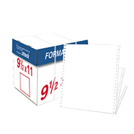 Papel Formastock Blanco 9.5 X 11 A 3 2/3 1Tanto C/3000 - Tb0013 FullOffice.com