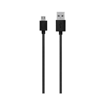 Cable Grixx Micro Usb Nylon 1 M Negro - Grosgcamusbfbk01 FullOffice.com