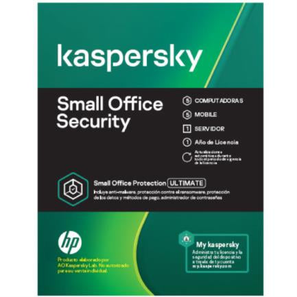 Licencia Antivirus Kaspersky Small Office Security 1 Año 5Pcs 5Mov 1Serv - Kl4541Zoefs-21Hp FullOffice.com