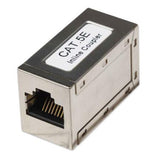 Cople Intellinet Cat5E Rj45 Modular Metálico Utp Ftp 8P8C H-H Color Plateado - 504768 FullOffice.com