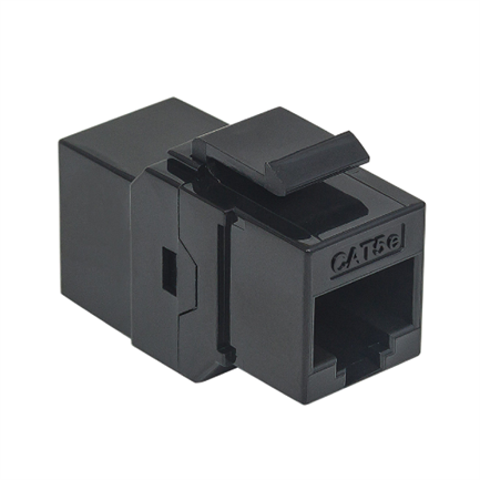 Cople Intellinet Keystone Rj45 Cat5E Utp 8P8C H-H Color Negro - 504775 FullOffice.com