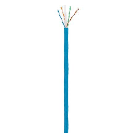 Bobina Cable Intellinet Cat 6 Cca 305M Sólida Color Azul - 704670 FullOffice.com