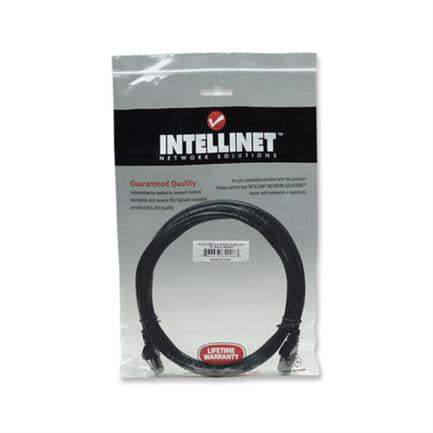 Cable Red Intellinet Cat 6 Utp 2M Color Negro - 342063 FullOffice.com