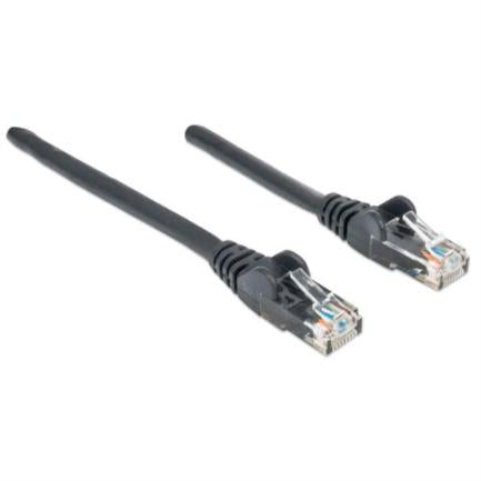 Cable Intellinet Red Cat6 UTP RJ45 M-M 1m Color Negro - INTELLINET - CABLES - FullOffice.com