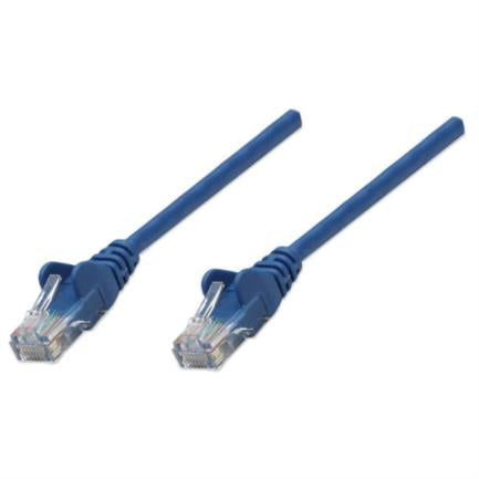Cable Intellinet Red Cat5e UTP RJ45 M-M 7.5m Color Azul - INTELLINET - CABLES - FullOffice.com