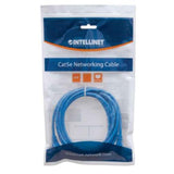 Cable Intellinet Red Cat6 UTP RJ45 M-M 0.15m Color Azul - INTELLINET - CABLES - FullOffice.com