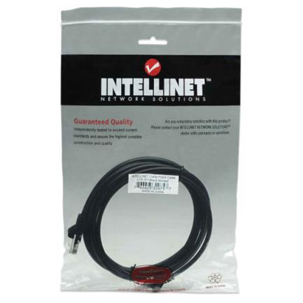 Cable Intellinet Red Cat5E Utp Rj45 M-M 2M Color Negro - 320757 FullOffice.com
