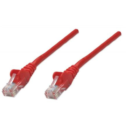 Cable Intellinet Red Cat6 UTP RJ45 M-M 0.5m Color Rojo - INTELLINET - CABLES - FullOffice.com