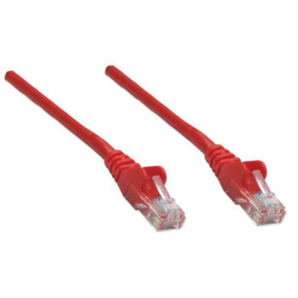 Cable Intellinet Red Cat6 UTP RJ45 M-M 0.5m Color Rojo - INTELLINET - CABLES - FullOffice.com