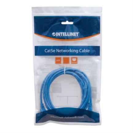 Cable Intellinet Red Cat6 UTP RJ45 M-M 7.5m Color Azul - INTELLINET - CABLES - FullOffice.com