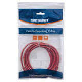 Cable Intellinet Red Cat6 UTP RJ45 M-M 3m Color Rojo - INTELLINET - CABLES - FullOffice.com