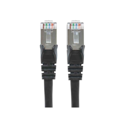 Cable Intellinet Red Cat6A S/Ftp Rj45 50 Micras 3M Color Negro - 741545 FullOffice.com