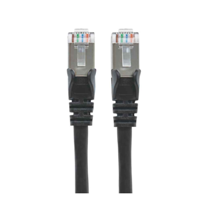 Cable Intellinet Red Cat6A S/Ftp Rj45 50 Micras 2.1M Color Negro - 741538 FullOffice.com