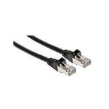 Cable Intellinet Red Cat6A S/Ftp Rj45 50 Micras 0.9M Color Negro - 741521 FullOffice.com