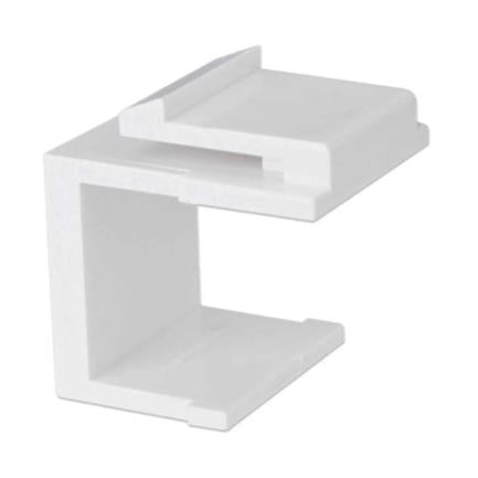 Tapa Intellinet Insertos Ciegos Keystone Para Placas Pared Color Blanco C/50 Pzas - 772617