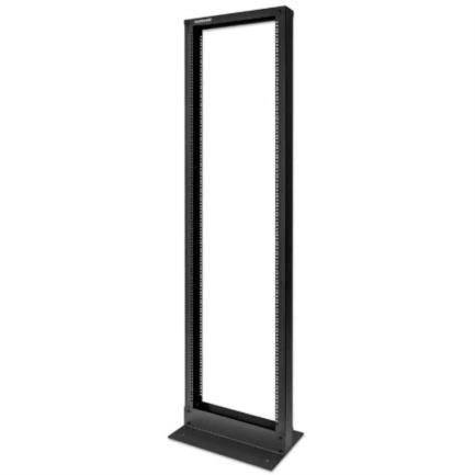 Rack Intellinet De Dos Postes 19" 42U Estándar Desarmado Flactpack Color Negro - 715980