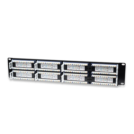 Panel Intellinet Parcheo Cat5E 48 Puertos Utp 2U - 513579 FullOffice.com