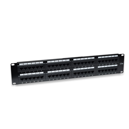 Panel Intellinet Parcheo Cat5E 48 Puertos Utp 2U - 513579 FullOffice.com