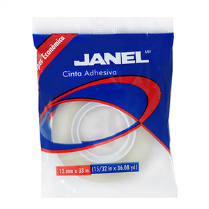 Cinta Janel Adhesiva Económica 255 12X33 - 2551233200 FullOffice.com