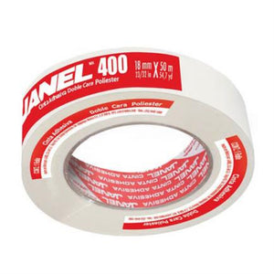 Cinta Adhesiva Janel Doble Capa Poliester 400 18 X 50 - 4001850100 FullOffice.com