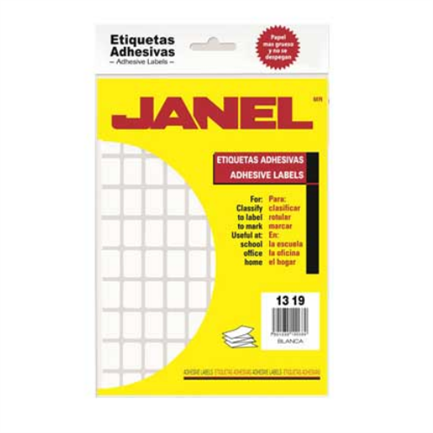 Etiqueta Janel Adhesiva 13X19 C/1800 #22 - 1001319100 FullOffice.com