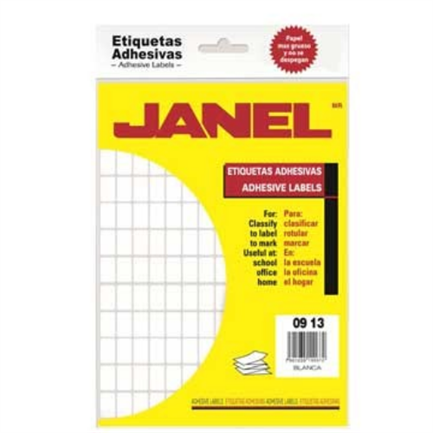 Etiqueta Janel Adhesiva 9X13 C/3600 #01 - 1000913100 FullOffice.com