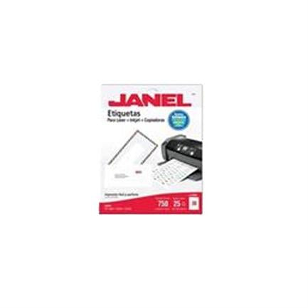 Etiqueta Janel Laser J-5260 25X67 Mm C/750 - 1085260101 FullOffice.com