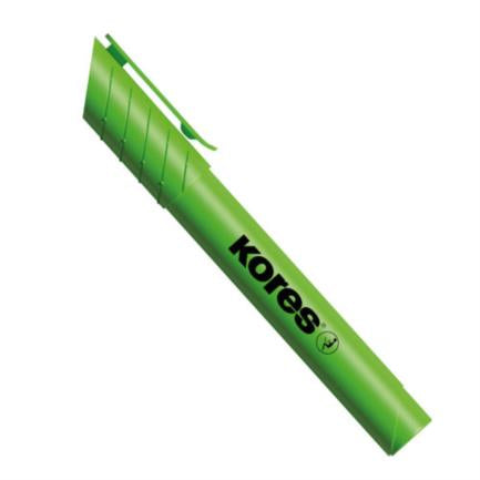 Resaltador Kores K-Marker Xh12 Verde C/12 - 360052 FullOffice.com