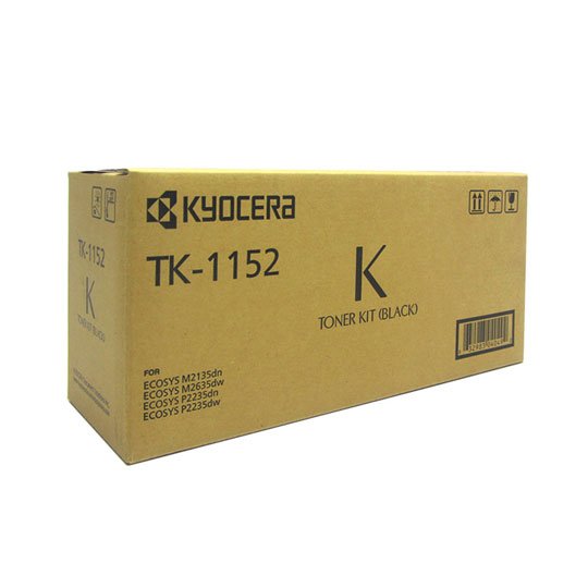 Tóner Kyocera Tk-1152 3K Páginas Compatible P2235Dn/P2235Dn/P2235Dw/M2135Dn/M2135Dn/M2635Dw Color Negro - 1T02Rv0Us0