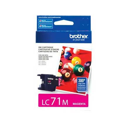 Tinta Brother Lc71M Magenta 300 Pag - Lc71M
