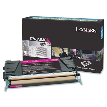 Toner Lexmark Programa Retorno Magenta C746 - C746A1Mg