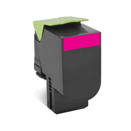 Toner Lexmark 70C80M0 Magenta Programa Retorno - 70C80M0