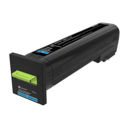 Toner Lexmark Alto Rendimiento Cyan Cs820 - 72K4Xc0